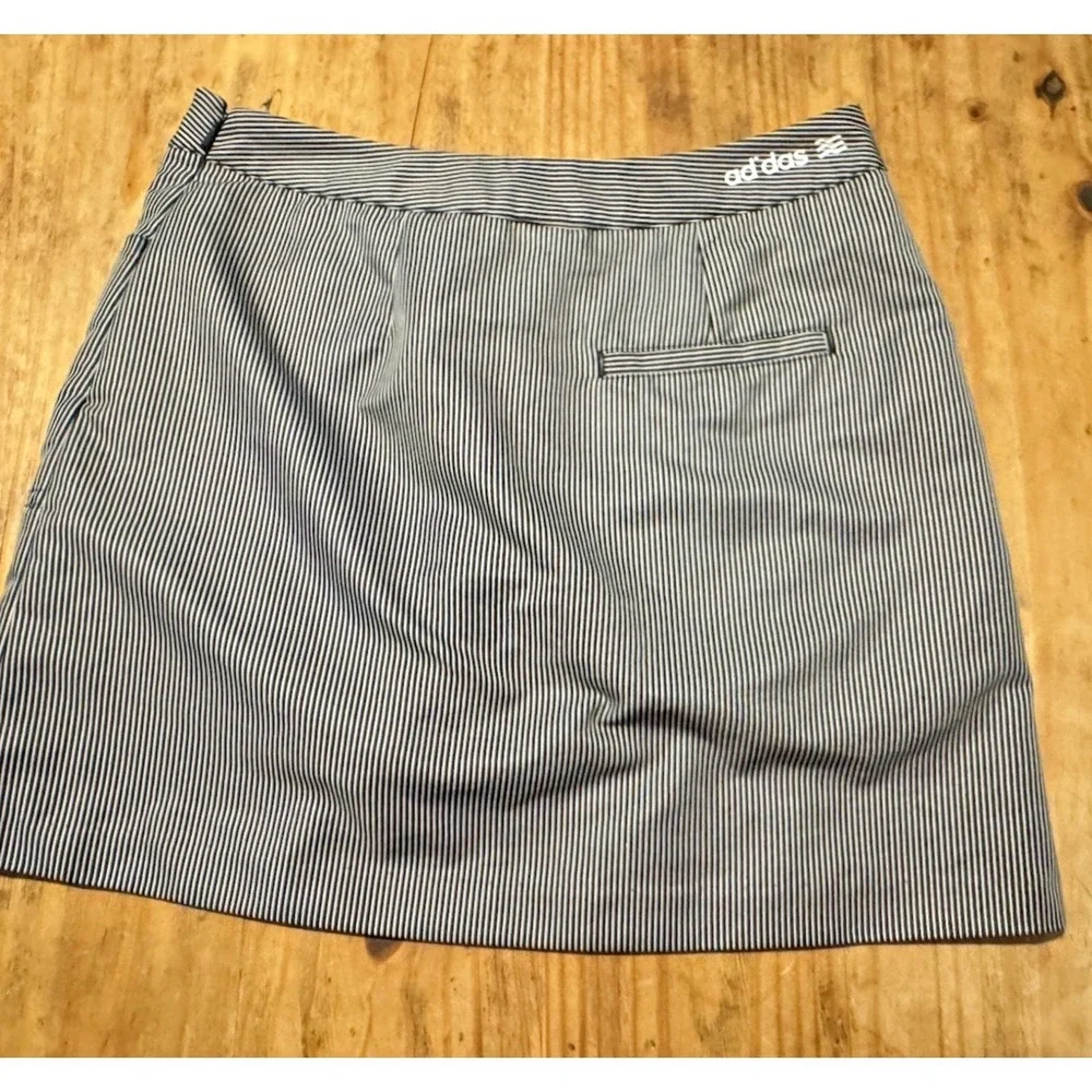 Adidas Women's Athletic Mini Skirt Skort Pockets Tennis Pickleball Golf Sz 2
